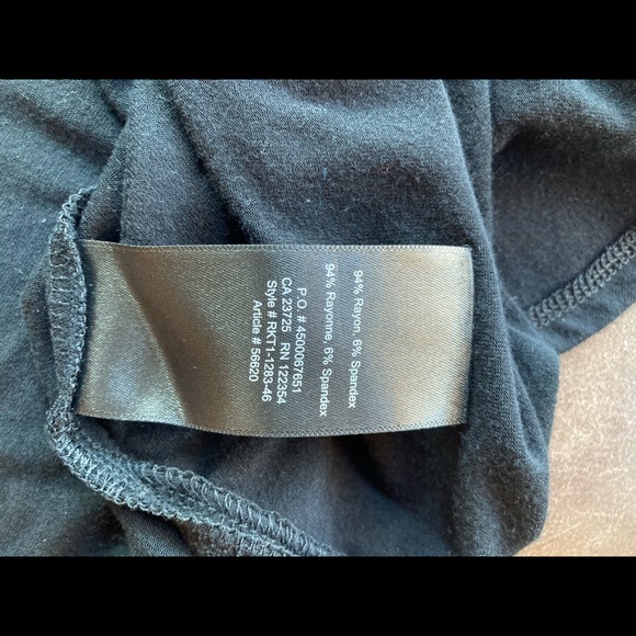 Babaton Black 3/4 Sleeve Medium Shirt - Picture 7 of 7